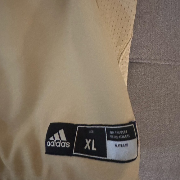 Adidas Game-Worn Georgia Tech Jersey, Gold - Picture 4 of 5